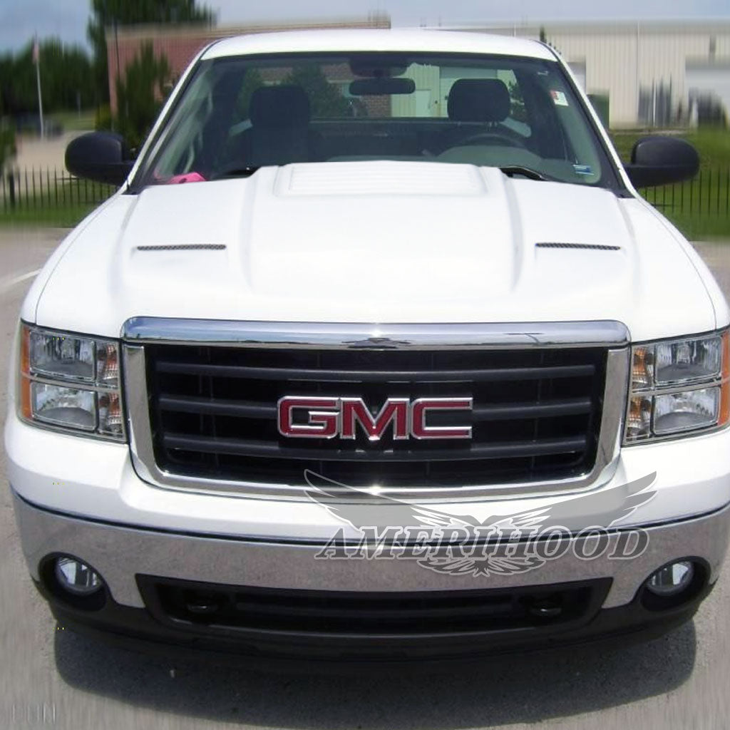 GMC Sierra 3500HD 2007-2010 Cowl Type-2 Style Functional Ram Air Hood